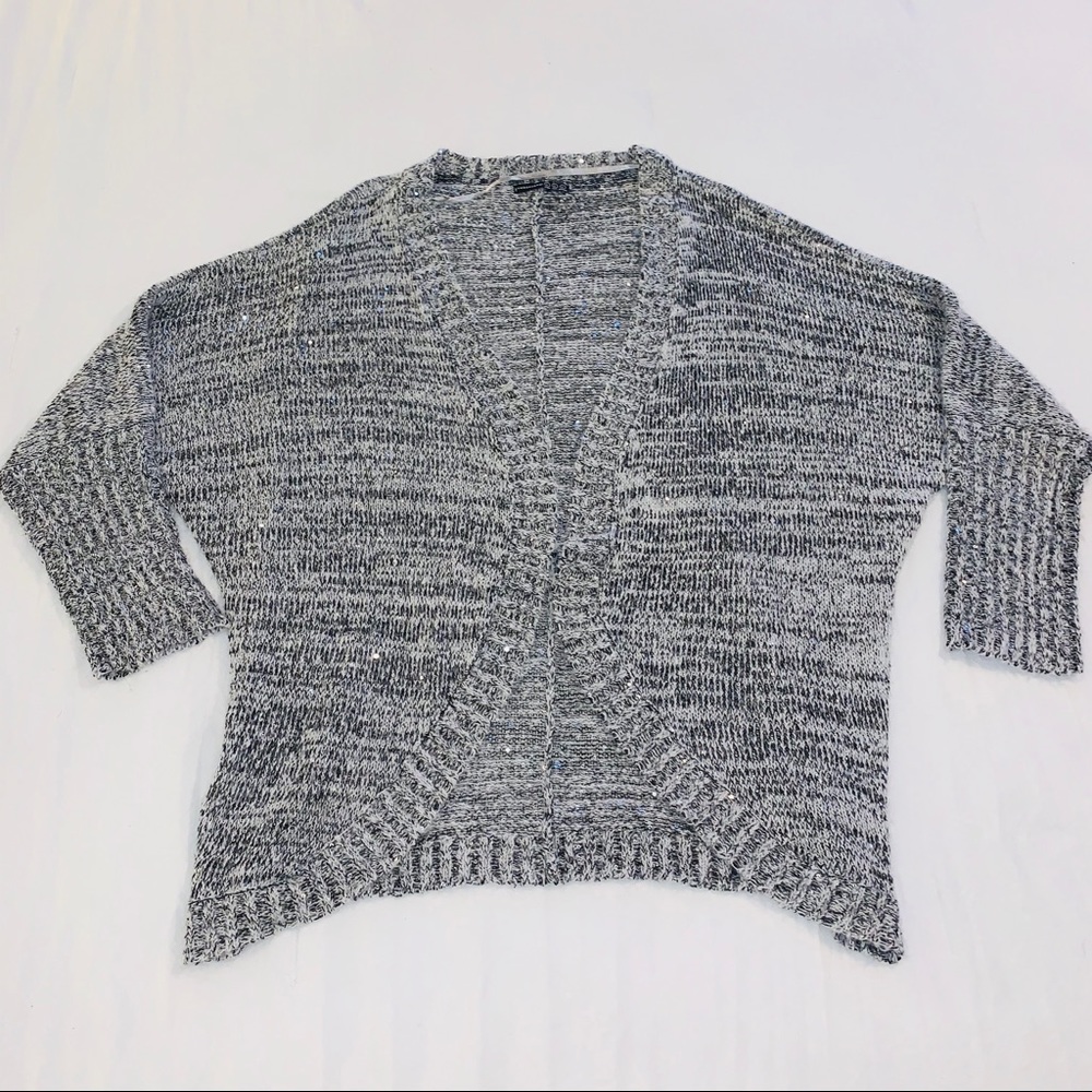 4/$25♦️ATMOSPHERE Light Gray Sweater Cardigan